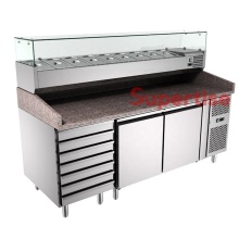 Mobile Salad Bar Chiller Countertop