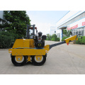 Dependable performance 550 kg double steel wheel vibrating diesel road roller