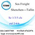 Shenzhen Port LCL Consolidação para Tallin