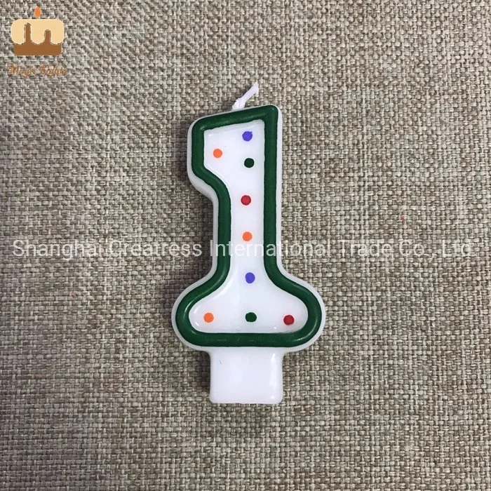 Number 0-9 Birthday Candle for Children