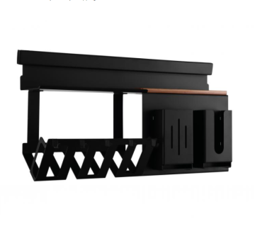 Cutlery rack above the sink in the kitchen