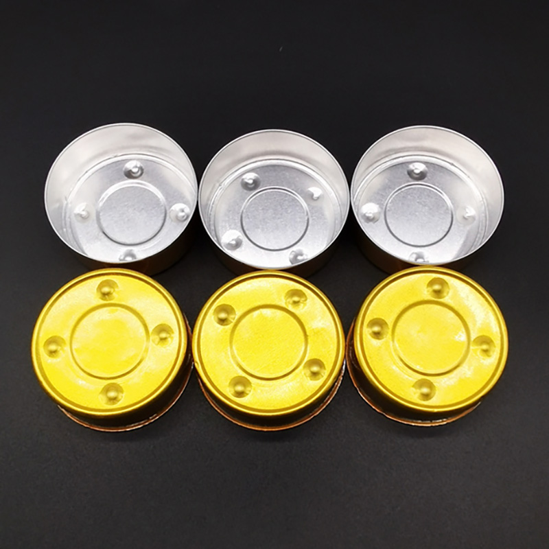 Кошт залатога колеру алюмініевы алюмініевы абалонка свечкі