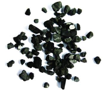 Anthracite based pelletized granular