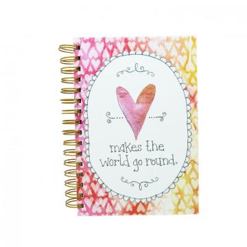 PINK HEART SPIRAL NOTEBOOK-0