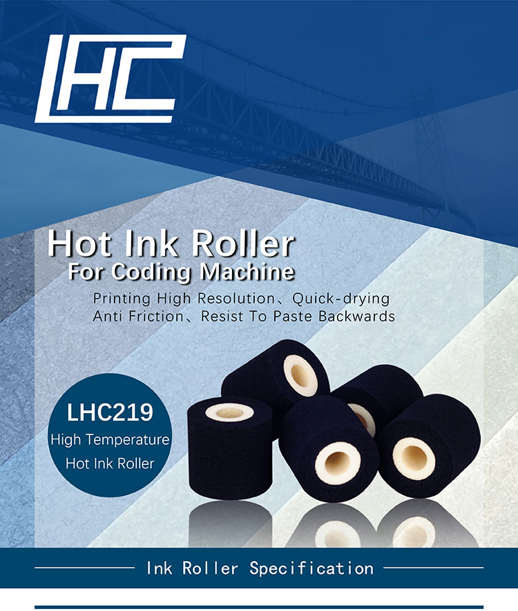 36mm 32mm 40mm solid date coding ink roll Solid Code Coding Machine Hot Melt Ink Roll hot Melt dry Ink Roll