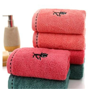 Towel gift handkerchief embroidery home daily water washs