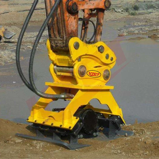 Excavator Mounted Hydraulic Vibrator Soil Plate Compactor