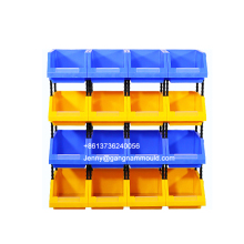 Taizhou Mold: Storage Box Mold, Plastic Dividing Box Mold, and Shelf Classification Toolbox Injection Mold