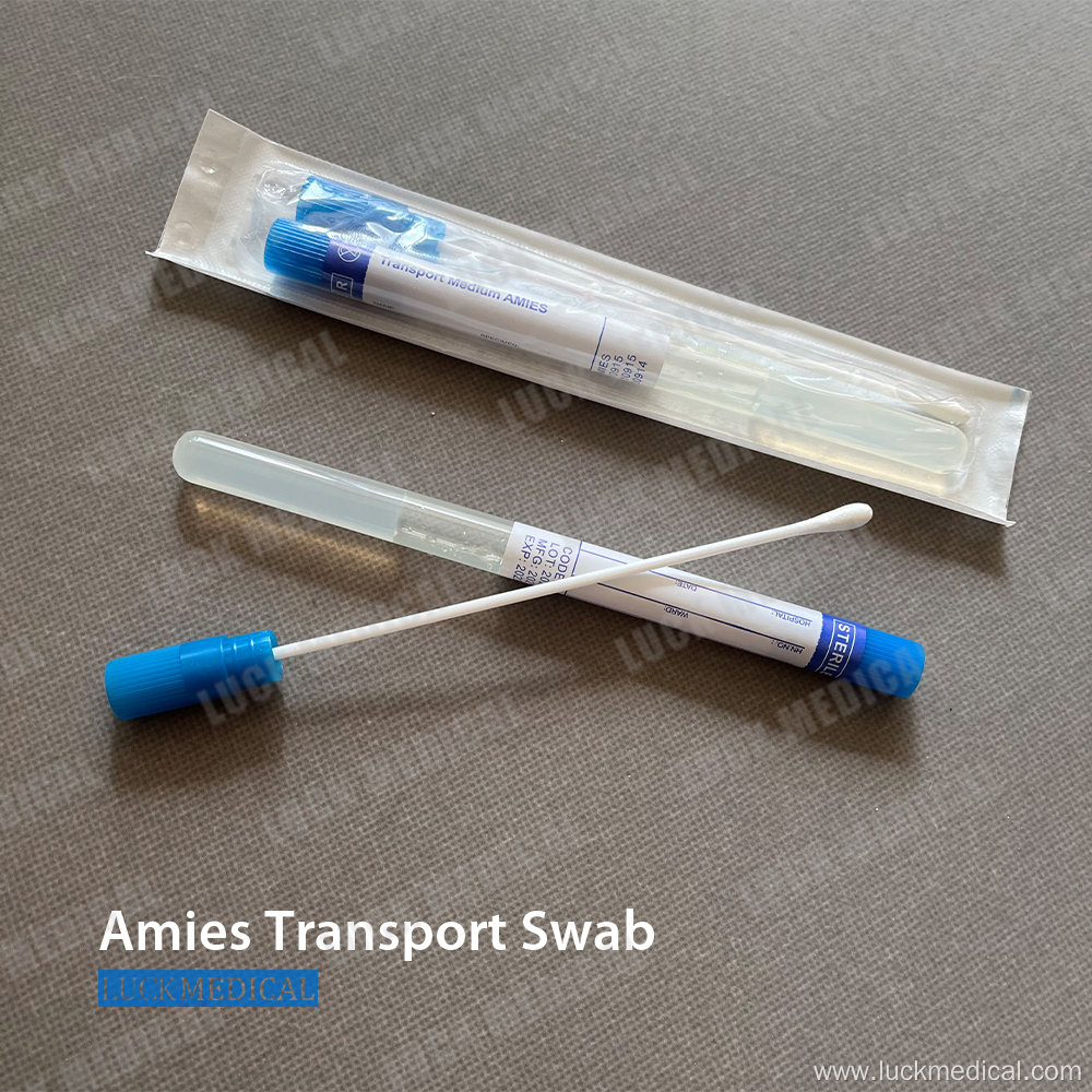 Plastic Transport Swab with Tube Rayon Tip CE