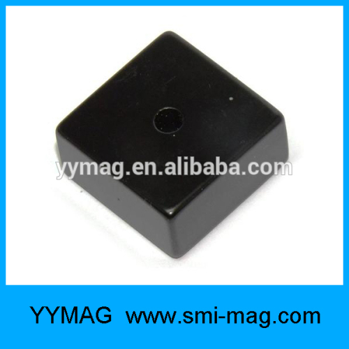 Epoxy coated neodymium magnet block