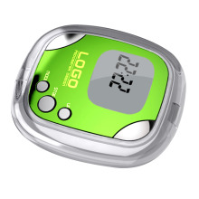 Body fat pedometer Pedometer/Body fat index detector/clock