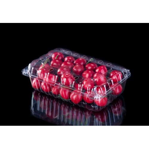 Embalaje desechable de plástico para frutas para tienda