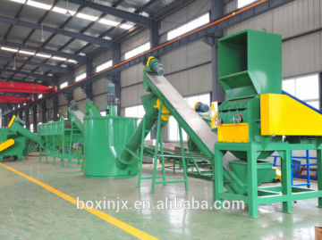 500kg/h waste plastics recycling machines in india with CE