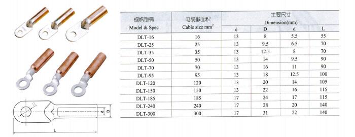 Aluminium Copper Cable Lug