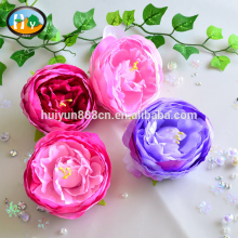 Factory Direct cheap silk penoy flower artificial flower head wholesale