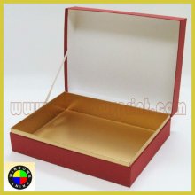Paper Clothes Box with gold paper inside