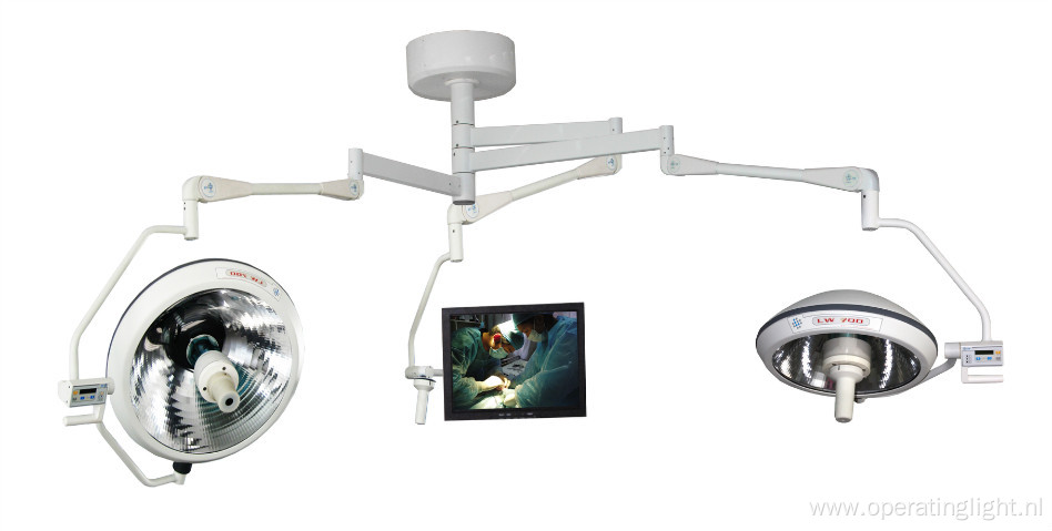 Halogen double dome operating lamp