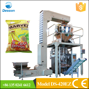 Automatic Weighing Banana Chips Packing Machine