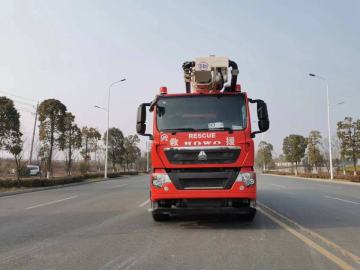 32m aerial lifting platform fire fighting truck