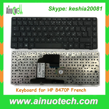 Brand new laptop Keyboard for HP 8470P French laptop Keyboard 8460P 8460W 8470 8470W 6460B 6470B