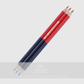 two side color pencil,red-blue pencil,bi-color pencil