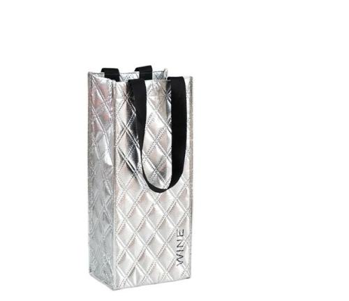 2 Bottle Wine Carrier Nonwoven Bag