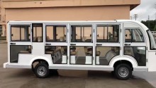 Luxury 14-Seat Closed Sightseeing Vehicle