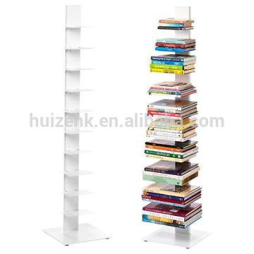 White Metal Bookcase