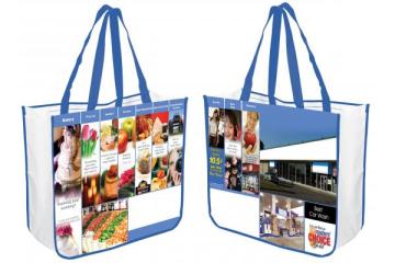 Laminated non woven grocery bags