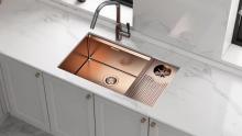 Premium Stainless Steel kitchen Sink with Cup Rinser