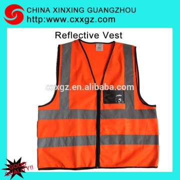 Polyester reflective vest safety vest roadway vest