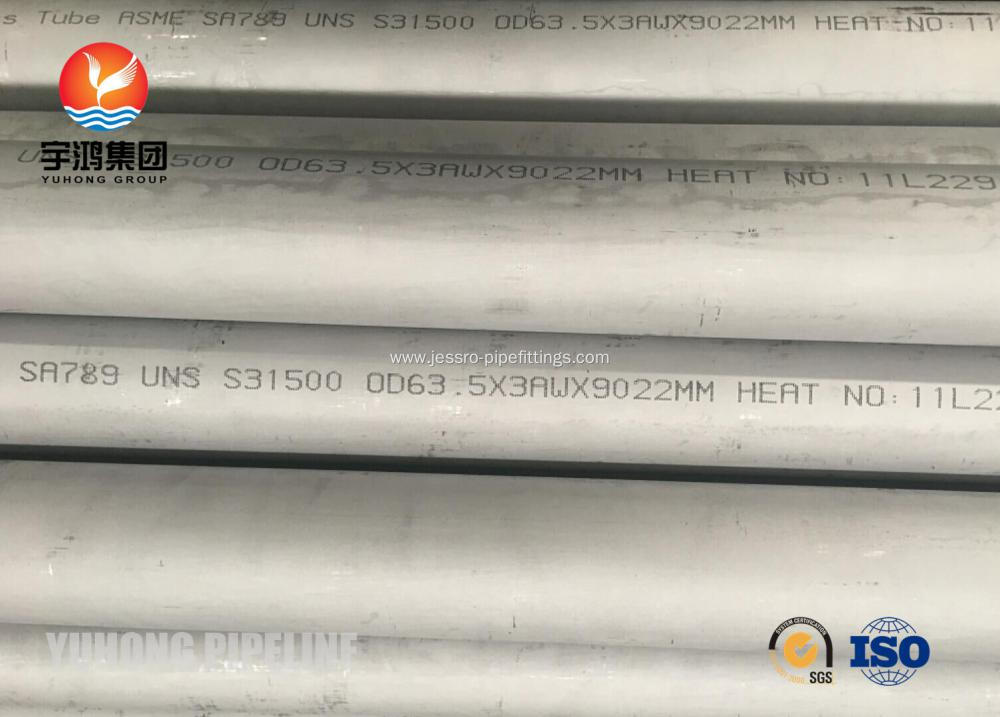 Duplex Steel Seamless Pipe ASTM A789 UNS S31500