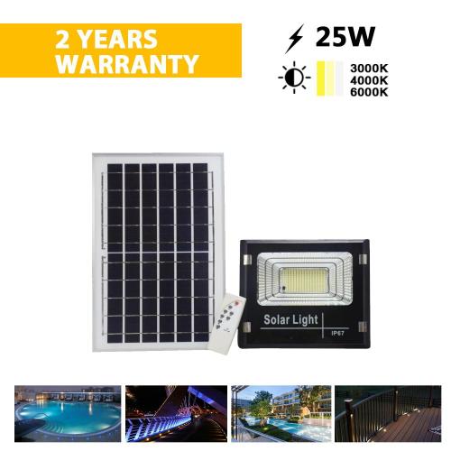 Kecerahan tinggi 25W Solar Flood Light