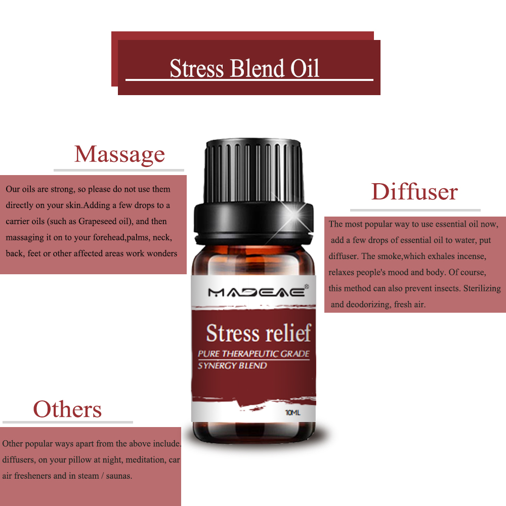 Aroma Massage BodyCare Stress Relief Blend Essential Oil