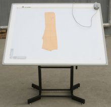 Apparel CAD digitizer drawing board