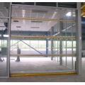 Transparent PVC Curtain High Speed Roller Shutter Door