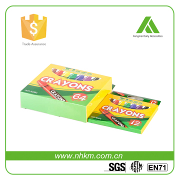 12 color Multi twist up color clear wax custom crayon set crayon