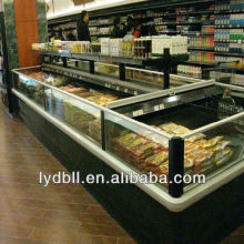 supermarket deep freezer