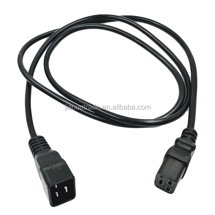 Customization power cord with C19  and C20 connector