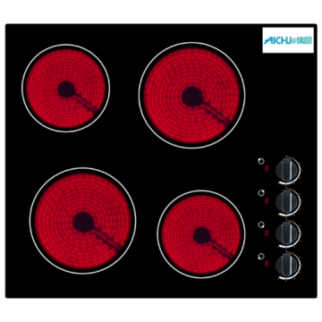 60 cm keramische kookplaat 4 hotpoint