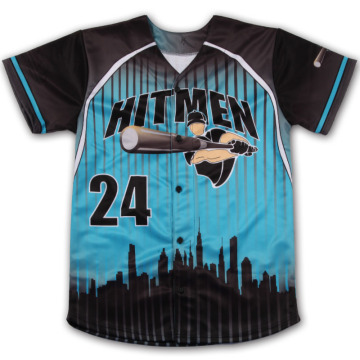 custom sublimation blank baseball jerseys