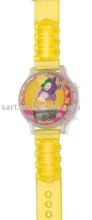 Bubble liquid watch with 3D character