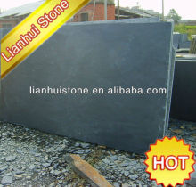 honed black slate slabs for sale