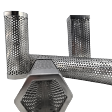 Stainless Steel Perforated Pipe Strainers Filter Tube