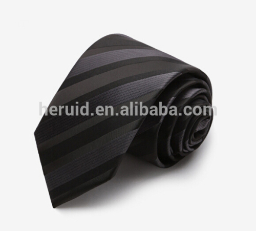 Latest Fashion Stripe Skinny Polyester Stripe Neckties