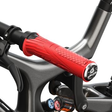 Lockable Non-Slip BMX Ergonomic TPR Bike Handlebar Grips
