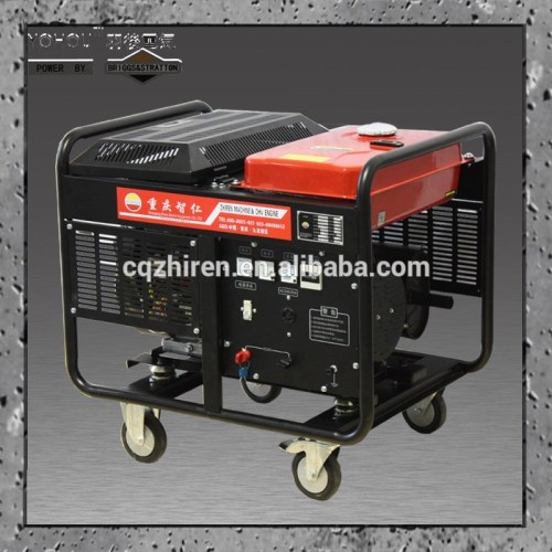 220V 380v 400v 2015 new Arrival double cylinder air cooling gasoline generator