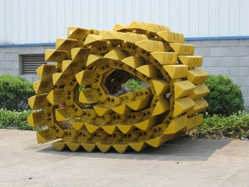 excavator track shoes for pc200