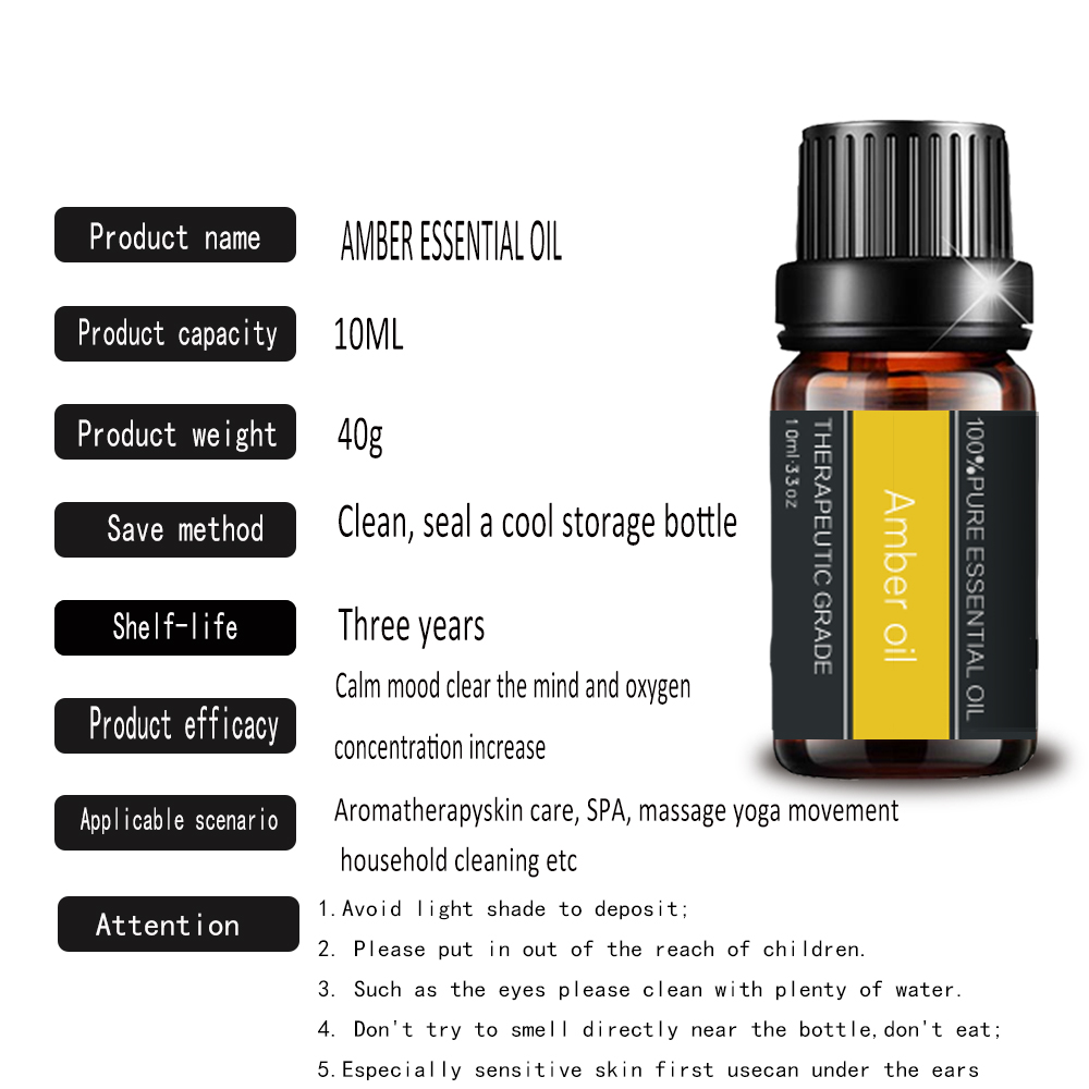 High Quality Amber Essential Oil For Health Care