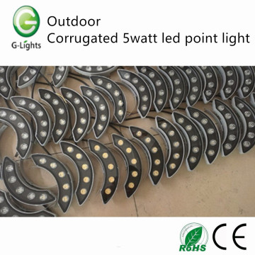 Ánh sáng lồi sóng 5watt ngoài trời